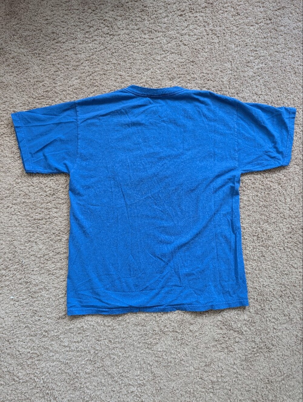 University of Kentucky Mens Wildcat Blue White Embroidered Cotton Tee Size Large - Picture 2 of 8